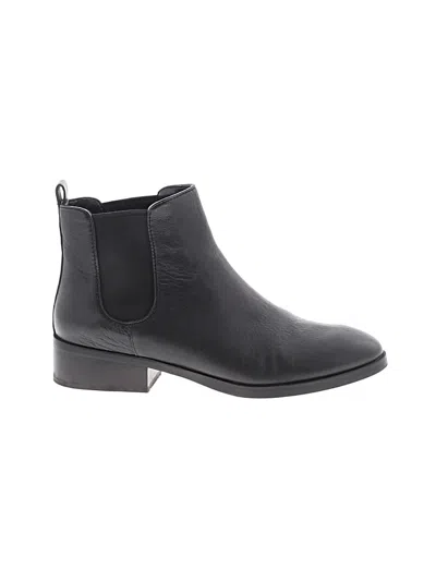 Pre-owned Cole Haan Ankle Boots In Black