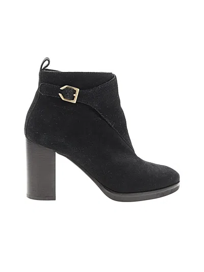 Pre-owned Cole Haan Ankle Boots In Black