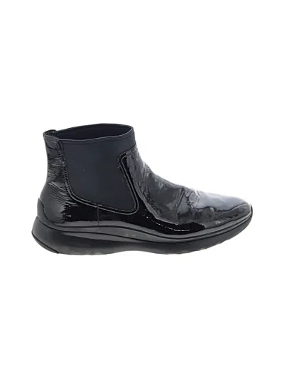 Pre-owned Cole Haan Ankle Boots In Black