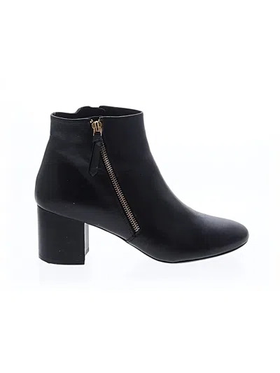 Pre-owned Cole Haan Ankle Boots In Black