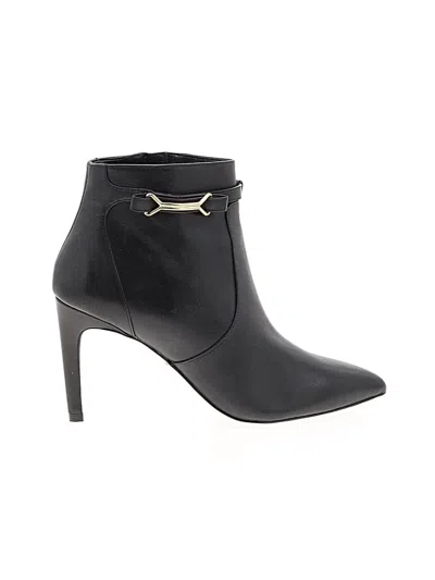 Pre-owned Cole Haan Ankle Boots In Black