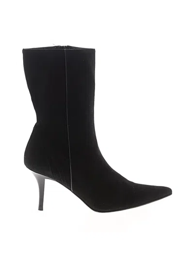 Pre-owned Cole Haan Ankle Boots In Black