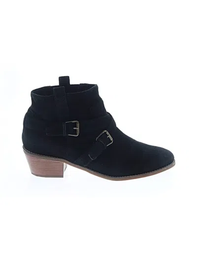 Pre-owned Cole Haan Ankle Boots In Black