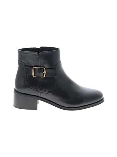 Pre-owned Cole Haan Ankle Boots In Black