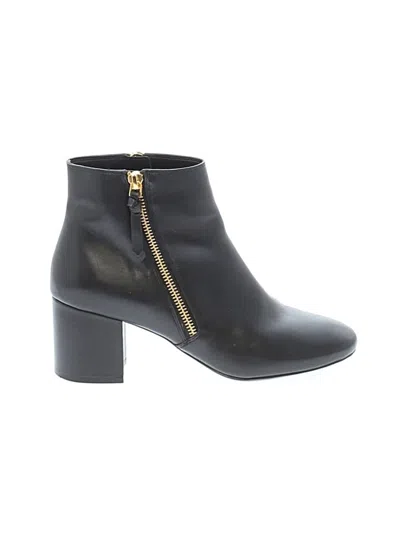 Pre-owned Cole Haan Ankle Boots In Black