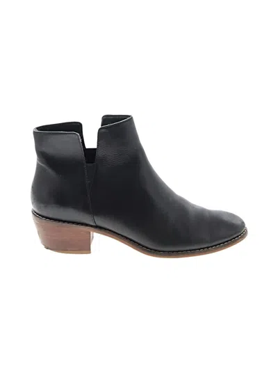 Pre-owned Cole Haan Ankle Boots In Black