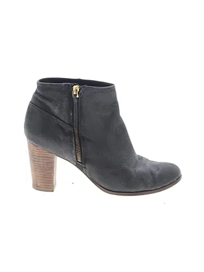Pre-owned Cole Haan Ankle Boots In Black