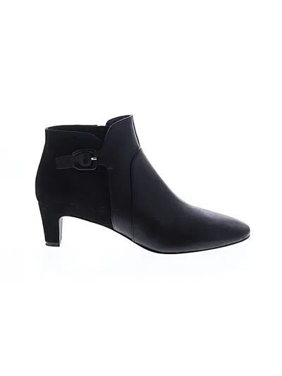 Pre-owned Cole Haan Ankle Boots In Black