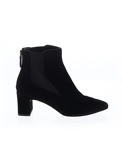 Pre-owned Cole Haan Ankle Boots In Black