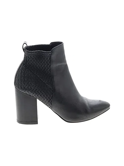 Pre-owned Cole Haan Ankle Boots In Black