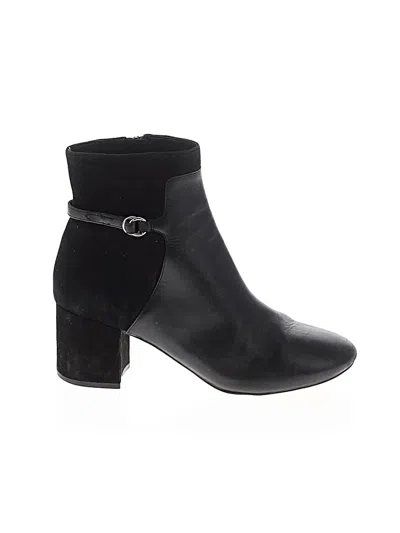 Pre-owned Cole Haan Ankle Boots In Black