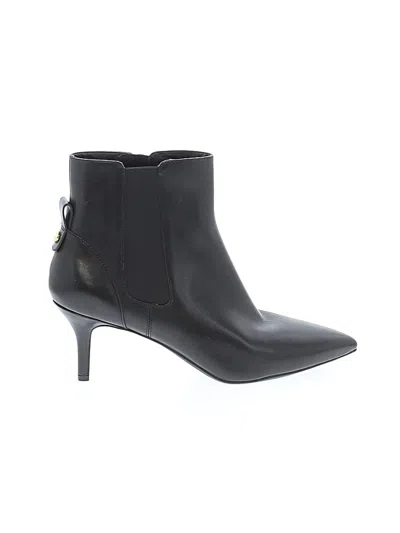 Pre-owned Cole Haan Ankle Boots In Black