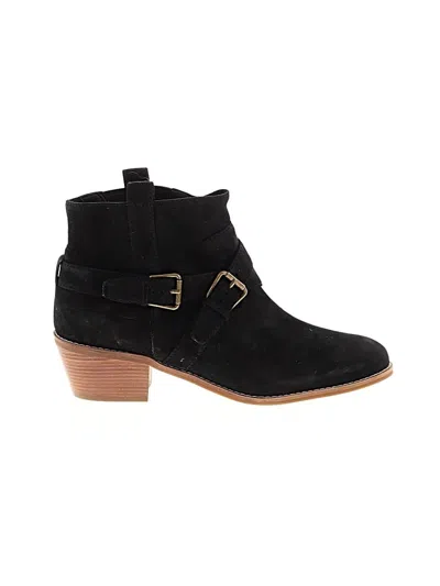 Pre-owned Cole Haan Ankle Boots In Black