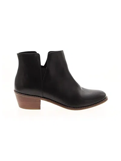 Pre-owned Cole Haan Ankle Boots In Black
