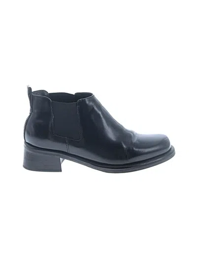 Pre-owned Cole Haan Ankle Boots In Black