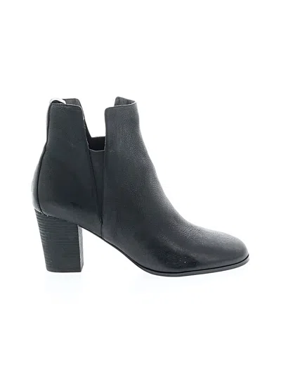 Pre-owned Cole Haan Ankle Boots In Black