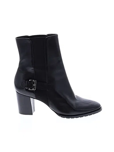 Pre-owned Cole Haan Ankle Boots In Black