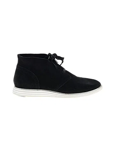 Pre-owned Cole Haan Ankle Boots In Black