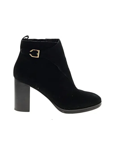 Pre-owned Cole Haan Ankle Boots In Black