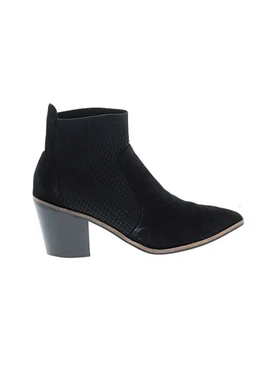 Pre-owned Cole Haan Ankle Boots In Black