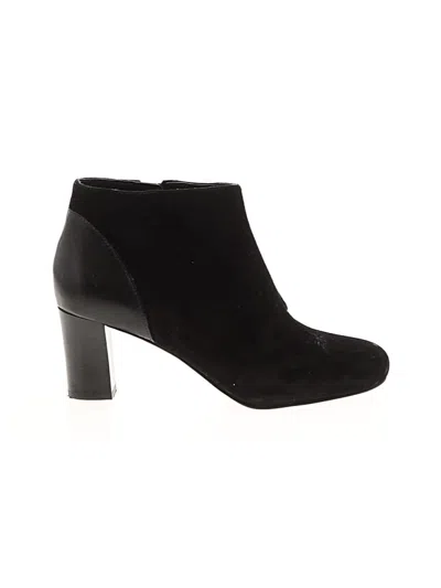 Pre-owned Cole Haan Ankle Boots In Black