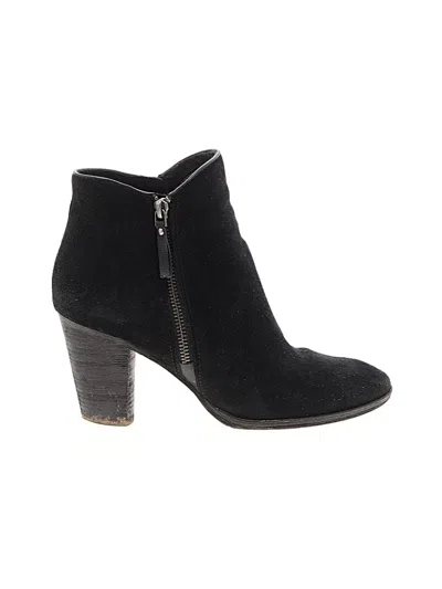 Pre-owned Cole Haan Ankle Boots In Black