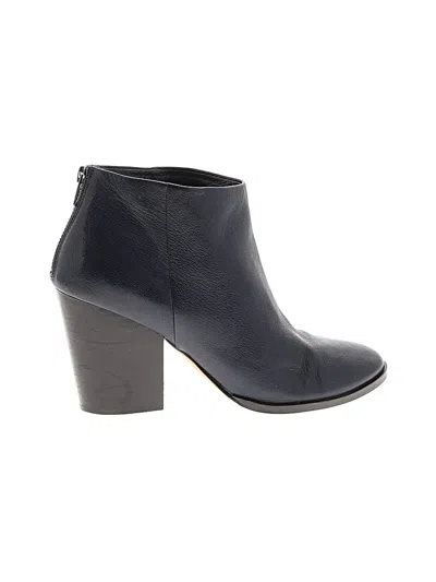 Pre-owned Cole Haan Ankle Boots In Blue