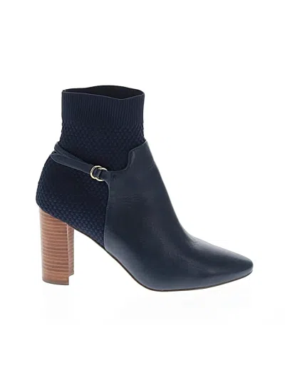 Pre-owned Cole Haan Ankle Boots In Blue