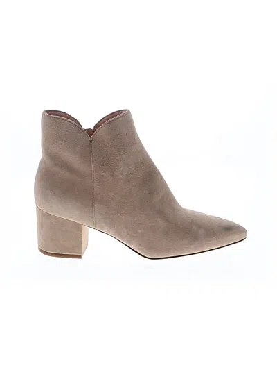 Pre-owned Cole Haan Ankle Boots In Brown