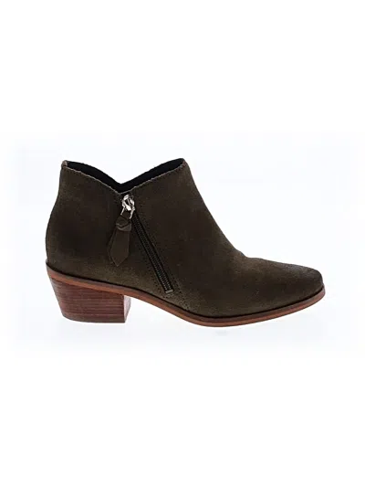 Pre-owned Cole Haan Ankle Boots In Brown