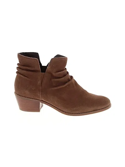 Pre-owned Cole Haan Ankle Boots In Brown