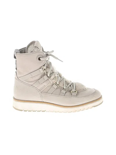 Pre-owned Cole Haan Ankle Boots In Gray
