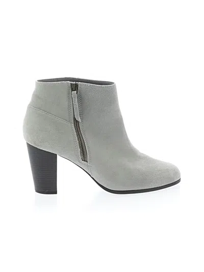 Pre-owned Cole Haan Ankle Boots In Gray