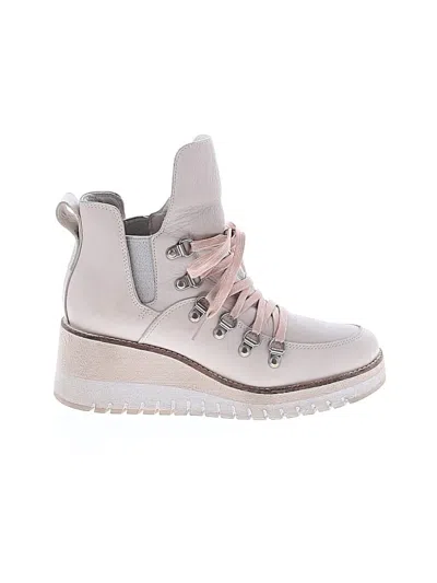 Pre-owned Cole Haan Ankle Boots In Gray
