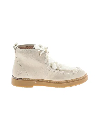 Pre-owned Cole Haan Ankle Boots In Ivory