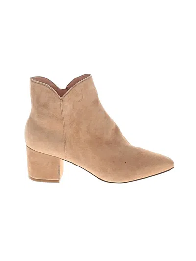 Pre-owned Cole Haan Ankle Boots In Tan