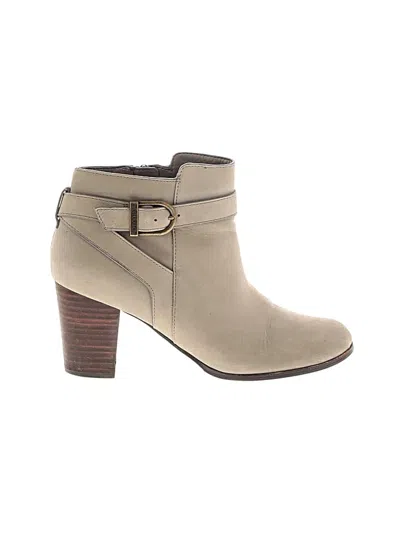 Pre-owned Cole Haan Ankle Boots In Tan