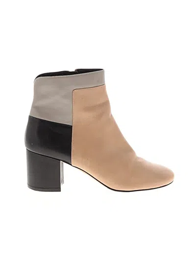 Pre-owned Cole Haan Ankle Boots In Tan