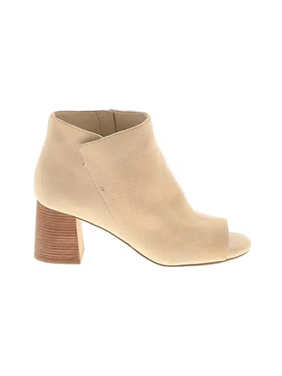 Pre-owned Cole Haan Ankle Boots In Tan