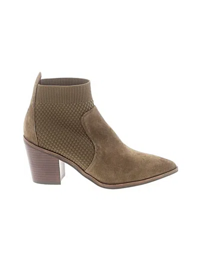 Pre-owned Cole Haan Ankle Boots In Tan