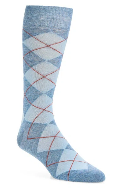 Cole Haan Argyle Crew Socks In Multi