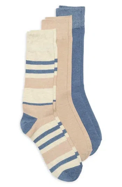 Cole Haan Assorted 3-pack Dress Socks In Multi