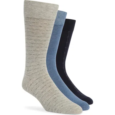Cole Haan Assorted 3-pack Dress Socks In Multi