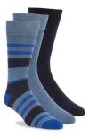 Cole Haan Assorted 3-pack Dress Socks In Multi