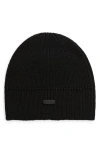 Cole Haan Avery No Cuff Beanie In Caviar