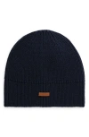 Cole Haan Avery No Cuff Beanie In Navy Blazer