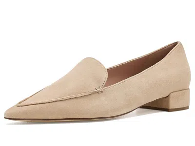 Cole Haan Beatrice Loafers Women's Flat Shoes Birch Beige Suede: 5 B - Medium, Leather In Neutral