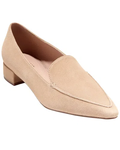 Cole Haan Beatrice Suede Loafer In Neutral