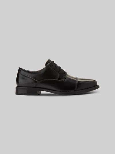 Cole Haan Bedford Leather Cap Toe Oxfords In Black
