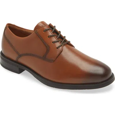 Cole Haan Bedford Plain Toe Derby In British Tan